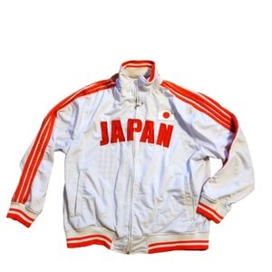 Ghast Japan National Pride Olympic Soccer Athletic full zip track jacket. XL.